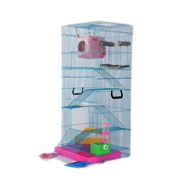 small animal supplies convenient handle three-layer chinchilla cage large squirrel honey glider villa package door design security snap bird
small animal supplies convenient handle three-layer chinchilla cage large squirrel honey glider villa package door design security snap bird