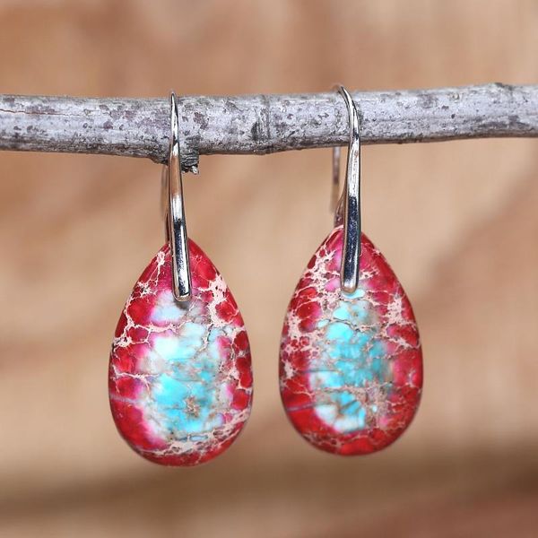 dangle & chandelier 2021 women earrings unique natural stone bohemian jewelry gift drop, Silver
dangle & chandelier 2021 women earrings unique natural stone bohemian jewelry gift drop, Silver
