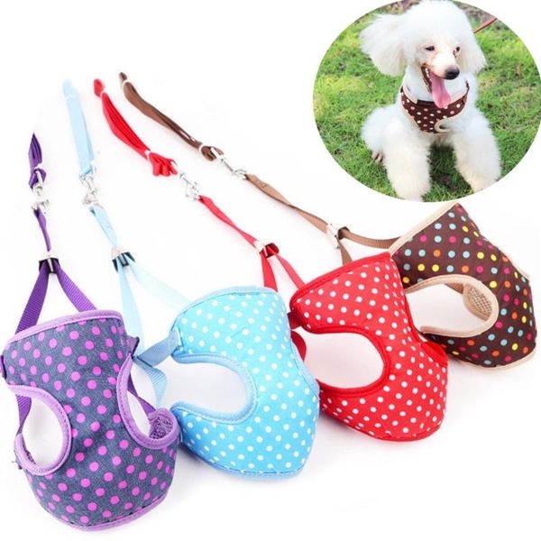 dog collars & leashes harness vest pet adjustable leash set puppy walking lead chest back strap belt colorful dot pets dogs supplies perro
dog collars & leashes harness vest pet adjustable leash set puppy walking lead chest back strap belt colorful dot pets dogs supplies perro