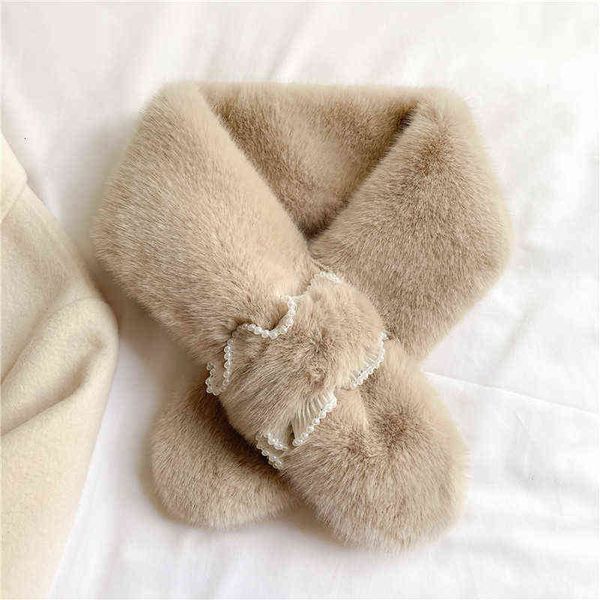 scarves korean female autumn and winter lovely plush otter rabbit hair cross scarf pearl decorative warm wool collar, Blue;gray
scarves korean female autumn and winter lovely plush otter rabbit hair cross scarf pearl decorative warm wool collar, Blue;gray