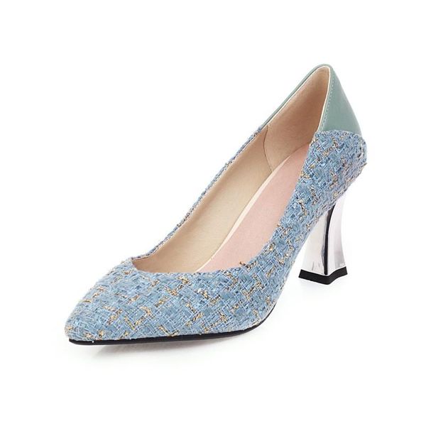 dress shoes big size knitted pointed ladies high heels women woman pumps, Black
dress shoes big size knitted pointed ladies high heels women woman pumps, Black
