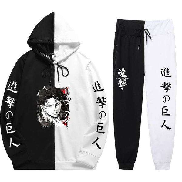 jogging clothing 2021 japanese anime attack on titan hoodie pants casual men women tracksuits suits harajuku, Black;red
jogging clothing 2021 japanese anime attack on titan hoodie pants casual men women tracksuits suits harajuku, Black;red