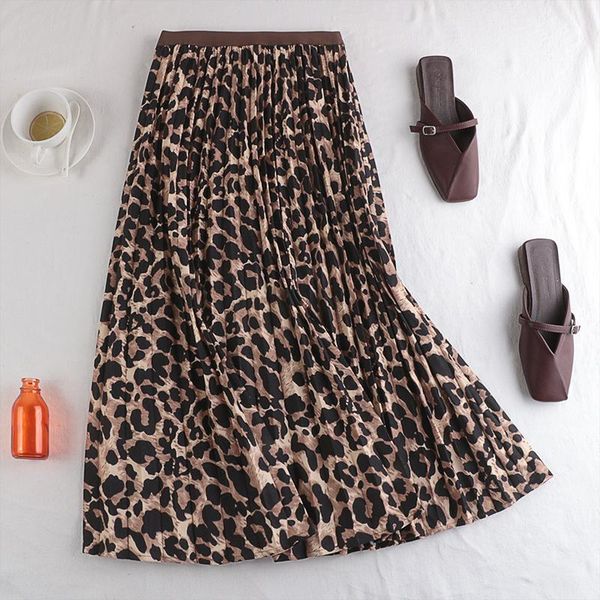 skirts 2021 autumn winter skirt elastic waist big swing pleated leopard print zebra slim female mid-length style, Black
skirts 2021 autumn winter skirt elastic waist big swing pleated leopard print zebra slim female mid-length style, Black