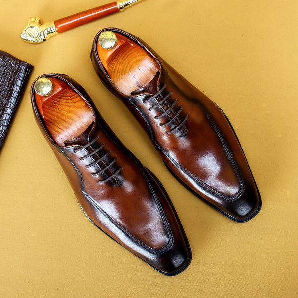 lacing genuine leather formal shoes for men wedding brogue business oxford party shoe black coffee square head men dress shoe
lacing genuine leather formal shoes for men wedding brogue business oxford party shoe black coffee square head men dress shoe