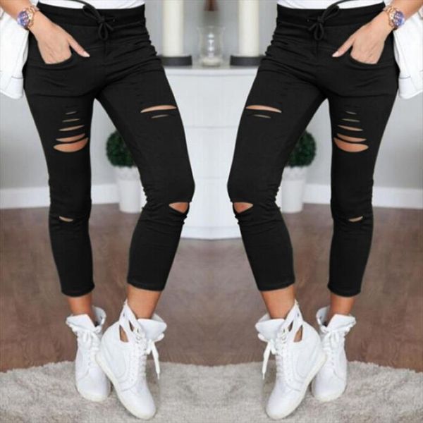 casual skinny high waist stretch womens jean hole slim fit denim pencil pants trousers army green white black xxl, Blue
casual skinny high waist stretch womens jean hole slim fit denim pencil pants trousers army green white black xxl, Blue