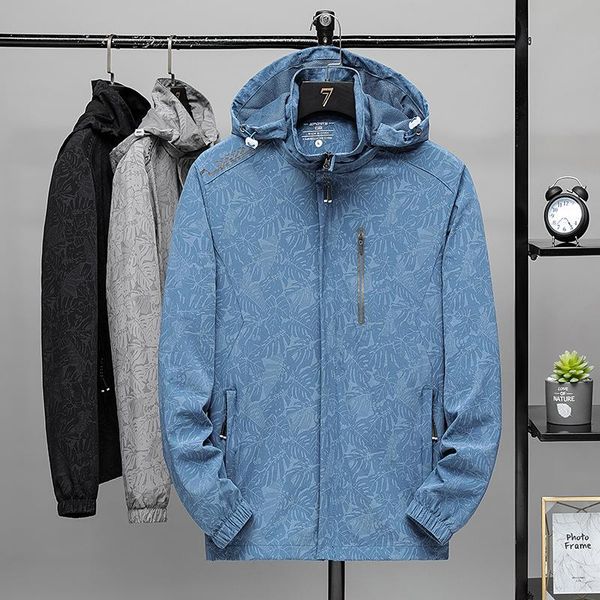 jacket men spring summer 2021 hooded can remove casual brand clothing outwear print floral windproof big size c2373 men's jackets, Black;brown
jacket men spring summer 2021 hooded can remove casual brand clothing outwear print floral windproof big size c2373 men's jackets, Black;brown