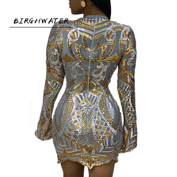 casual dresses gold sequined long sleeve slim mini dress women spring v neck bodycon birthdays party clubwear, Black;gray
casual dresses gold sequined long sleeve slim mini dress women spring v neck bodycon birthdays party clubwear, Black;gray