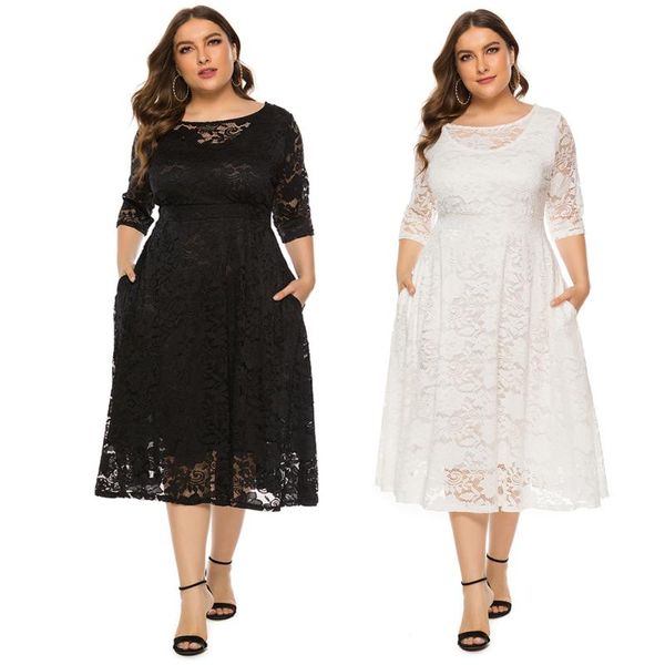 plus size dresses 2021 women dress black white long sleeve larges big plussize autumn clothes clothing casual wear for female suits
plus size dresses 2021 women dress black white long sleeve larges big plussize autumn clothes clothing casual wear for female suits