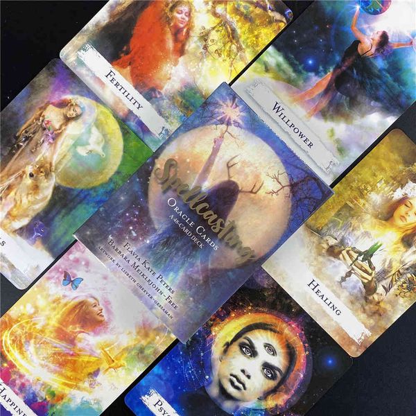 spellcasting oracle cards 48-card deck and guidebook game divination witch rider tarot for women girls love qfq0
spellcasting oracle cards 48-card deck and guidebook game divination witch rider tarot for women girls love qfq0
