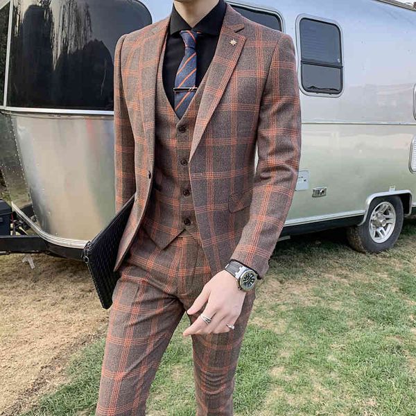 men's suits & blazers 3-piece men's suit, business formal, informal, office, party, graduation and wedding, spring autumn, White;black
men's suits & blazers 3-piece men's suit, business formal, informal, office, party, graduation and wedding, spring autumn, White;black