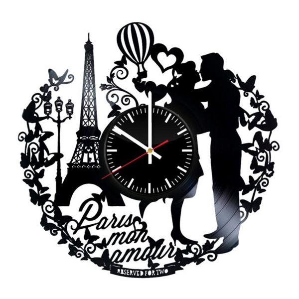 wall clocks paris france mon amour handmade record clock decor 3d decorative hanging art
wall clocks paris france mon amour handmade record clock decor 3d decorative hanging art