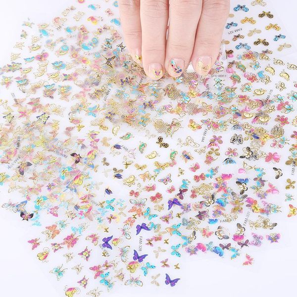 sheet nail art decorations manicure decor 3d laser holographic butterflies design sticker diy decal stickers1, Black
sheet nail art decorations manicure decor 3d laser holographic butterflies design sticker diy decal stickers1, Black
