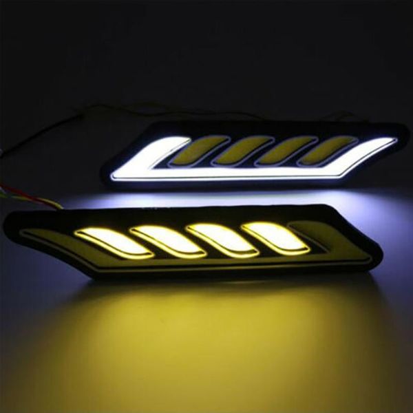turn signal daytime running light universal white&amber 12v bumper cob driving interior&external lights
turn signal daytime running light universal white&amber 12v bumper cob driving interior&external lights