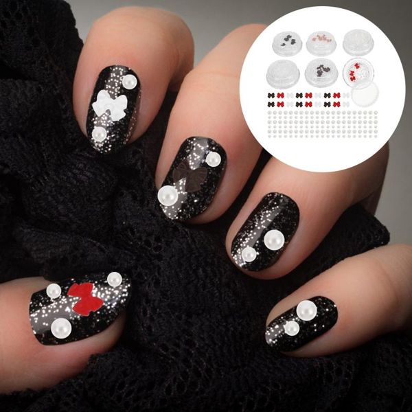 boxes of nail art decors manicure steel pearl flowers ornament charm decorations, Silver;gold
boxes of nail art decors manicure steel pearl flowers ornament charm decorations, Silver;gold