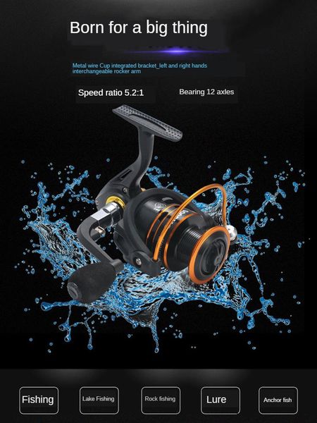 metal fishing reel spinning 12 bearing fold rocker arms interchangeably anchor sea wheel carp reels baitcasting
metal fishing reel spinning 12 bearing fold rocker arms interchangeably anchor sea wheel carp reels baitcasting