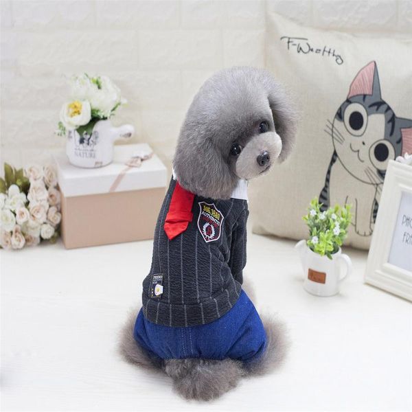 dog apparel leisure striped polyester clothing costume pet clothes autumn/winter college four-legged trousers
dog apparel leisure striped polyester clothing costume pet clothes autumn/winter college four-legged trousers