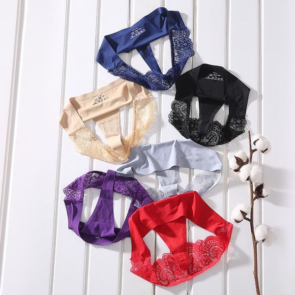 women's panties 3piece underwear for women thongs lace nylon seamless g-string pants low-rise briefs female lingerie underpants, Black;pink
women's panties 3piece underwear for women thongs lace nylon seamless g-string pants low-rise briefs female lingerie underpants, Black;pink