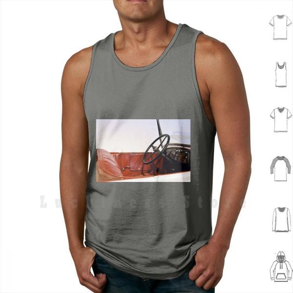 interior of vintage car men tank vest sleeveless retro classic old transport, White;black
interior of vintage car men tank vest sleeveless retro classic old transport, White;black