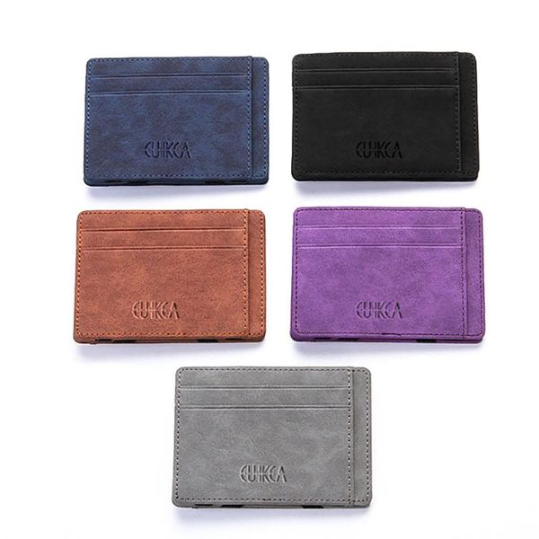 card holders pu leather slim holder pocket wallet men women ultra thin magic money case coin organizer purse, Brown;gray
card holders pu leather slim holder pocket wallet men women ultra thin magic money case coin organizer purse, Brown;gray