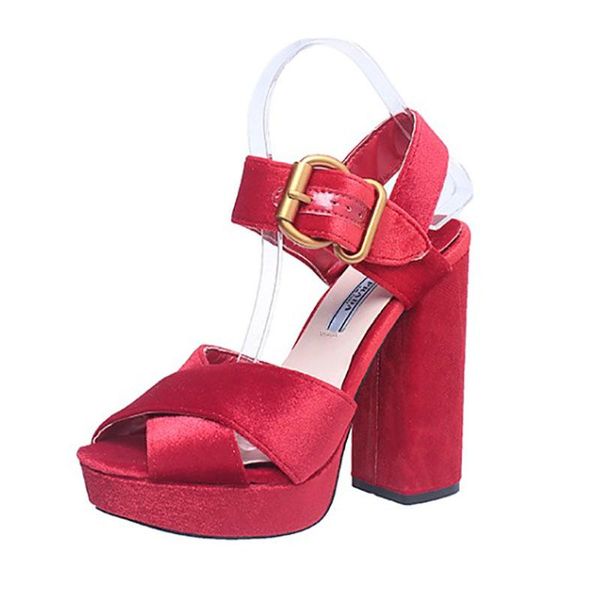 heels women thick bottom heighten elegant ladies party wedding high sandals for 2021 red fashion buckle shoes female, Black
heels women thick bottom heighten elegant ladies party wedding high sandals for 2021 red fashion buckle shoes female, Black