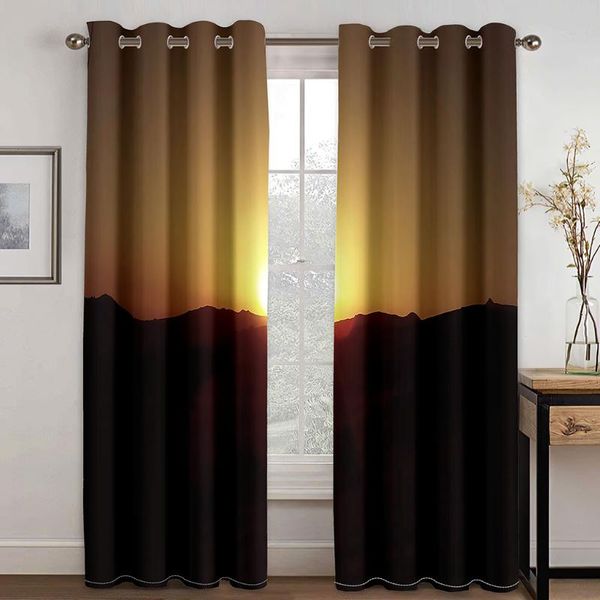 curtain & drapes morning sunrise modern minimalist pattern blackout set, suitable for home curtains in the living room and bedroom
curtain & drapes morning sunrise modern minimalist pattern blackout set, suitable for home curtains in the living room and bedroom