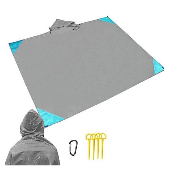 outdoor pads outing picnic mat camping pad portable foldable oxford cloth waterproof beach multifunctional poncho with hat
outdoor pads outing picnic mat camping pad portable foldable oxford cloth waterproof beach multifunctional poncho with hat