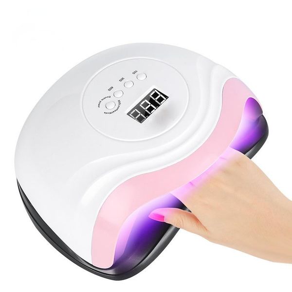 nail dryers intelligent sensor digital display 168w high power lamp uv baking led potherapy machine 4 modes eu us plug
nail dryers intelligent sensor digital display 168w high power lamp uv baking led potherapy machine 4 modes eu us plug