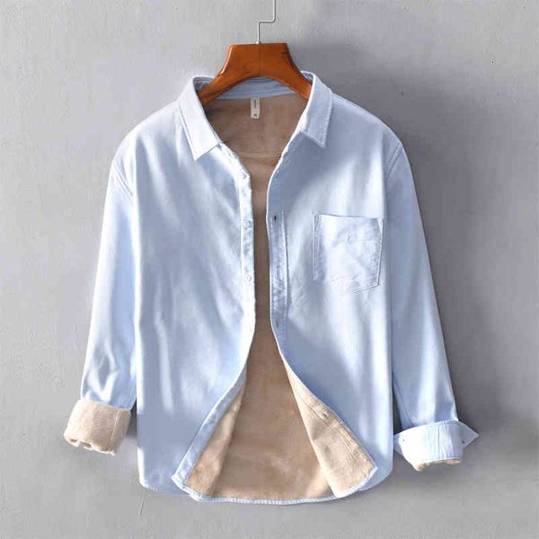 men's t-shirts oxford with veet winter and autumn brand warm for men blue thickness shirt mens casual solid shirts male g9zl, White;black
men's t-shirts oxford with veet winter and autumn brand warm for men blue thickness shirt mens casual solid shirts male g9zl, White;black