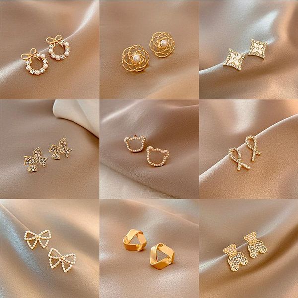 hoop & huggie fashionable metal earrings femininity fashion simple dumb gold versatile, Golden;silver
hoop & huggie fashionable metal earrings femininity fashion simple dumb gold versatile, Golden;silver