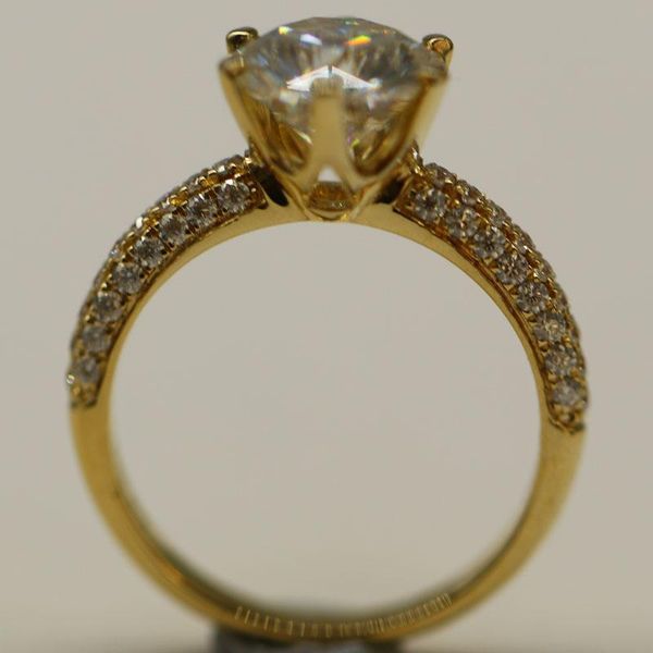 cluster rings 10k yellow gold 1 2 3 5 row round moissanite diamond ring women wedding party anniversary engagement elegant trendy, Golden;silver
cluster rings 10k yellow gold 1 2 3 5 row round moissanite diamond ring women wedding party anniversary engagement elegant trendy, Golden;silver