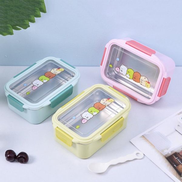 dinnerware sets cartoon lunch box stainless steel insulated container portable for kids picnic school double layer
dinnerware sets cartoon lunch box stainless steel insulated container portable for kids picnic school double layer