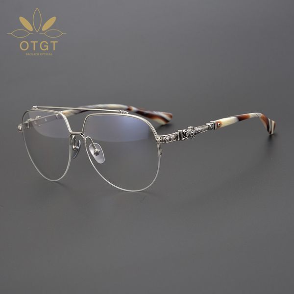 design sunglasses collection japanese keluoxin large pure titanium myopia spectacle oval half frame bg67, White;black
design sunglasses collection japanese keluoxin large pure titanium myopia spectacle oval half frame bg67, White;black