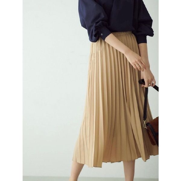 skirts siyuan 21 early autumn original single pleated versatile high waist slim a-line skirt, Black
skirts siyuan 21 early autumn original single pleated versatile high waist slim a-line skirt, Black