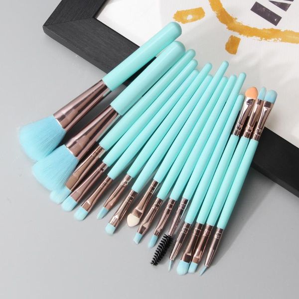 makeup brushes 15 pcs/set set eye shadow blending eyeliner eyelash eyebrow brush fluorescent series beauty tool for make up
makeup brushes 15 pcs/set set eye shadow blending eyeliner eyelash eyebrow brush fluorescent series beauty tool for make up