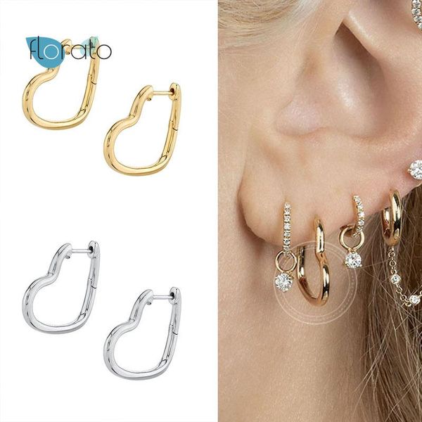 hoop & huggie 925 sterling silver lovely heart earrings for women gold color fashion valentine's day jewelry gifts, Golden;silver
hoop & huggie 925 sterling silver lovely heart earrings for women gold color fashion valentine's day jewelry gifts, Golden;silver