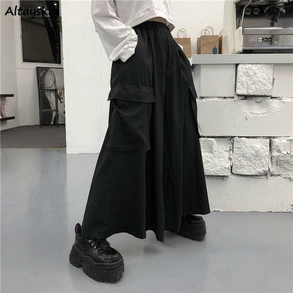 cargo pants women couple ins harajuku spring autumn japanese style loose casual streetwear pockets bf full length black elastic women's, Black;white
cargo pants women couple ins harajuku spring autumn japanese style loose casual streetwear pockets bf full length black elastic women's, Black;white