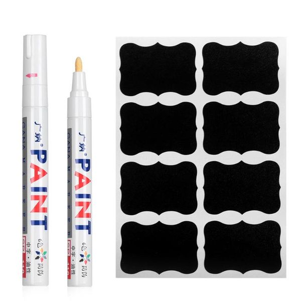 1set waterproof blackboard sticker label chalkboard sticky tags jars bottle organizer home kitchen decor with marker pen gift wrap
1set waterproof blackboard sticker label chalkboard sticky tags jars bottle organizer home kitchen decor with marker pen gift wrap