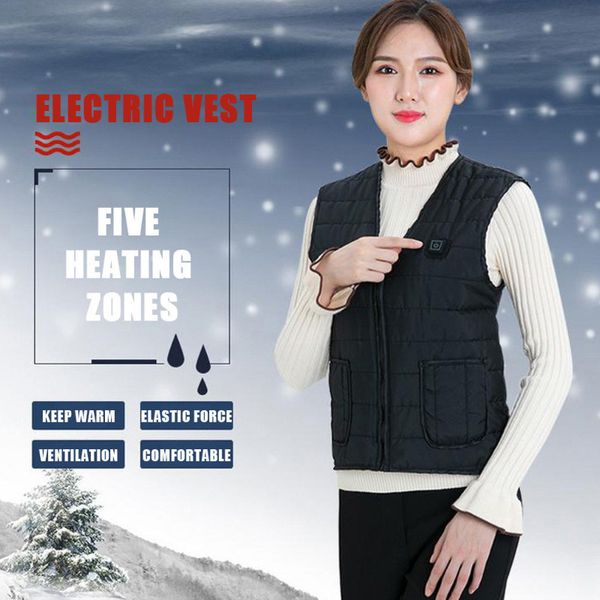 men autumn winter smart heating jackets cotton vest usb infrared electric women outdoor flexible thermal warm jacket goods, Black;brown
men autumn winter smart heating jackets cotton vest usb infrared electric women outdoor flexible thermal warm jacket goods, Black;brown
