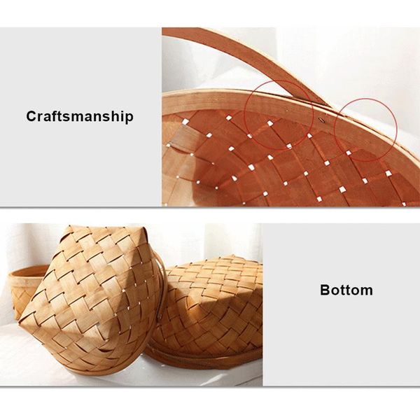 storage baskets hand woven wood basket vegetable fruit home daily necessities easter drop
storage baskets hand woven wood basket vegetable fruit home daily necessities easter drop