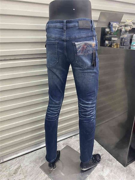 men's jeans 22ss mens famous brand designer washed design slim-leg jean plaid slim light weight stretch denim skinny blue pants size 29
men's jeans 22ss mens famous brand designer washed design slim-leg jean plaid slim light weight stretch denim skinny blue pants size 29