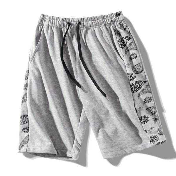 men's shorts summer men cashew printed jogging sweatpant elastic waist loose short pants fashion causal plus size trousers male, White;black
men's shorts summer men cashew printed jogging sweatpant elastic waist loose short pants fashion causal plus size trousers male, White;black