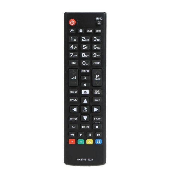 remote controlers abs replacement 433mhz smart wireless control television for lg akb74915324 led lcd tv controller drop ship
remote controlers abs replacement 433mhz smart wireless control television for lg akb74915324 led lcd tv controller drop ship