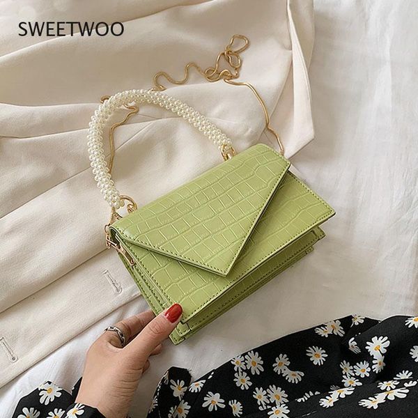 evening bags stone pattern pu leather shoulder for women luxury pearl chain design female bag women's brand designer crossbody handbags 
evening bags stone pattern pu leather shoulder for women luxury pearl chain design female bag women's brand designer crossbody handbags