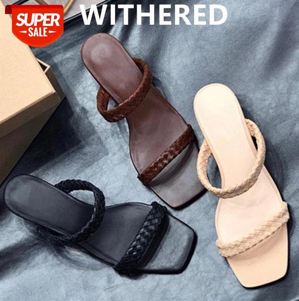 withered 2020 summer shoes women sandals ins blogger hand woven cowhide retro square heel sandals women shoes woman #uy4c, Black
withered 2020 summer shoes women sandals ins blogger hand woven cowhide retro square heel sandals women shoes woman #uy4c, Black
