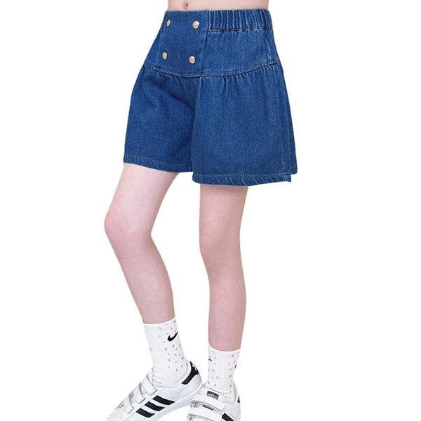 jeans girls short solid color children's for girl summer kids casual style clothes, Blue
jeans girls short solid color children's for girl summer kids casual style clothes, Blue