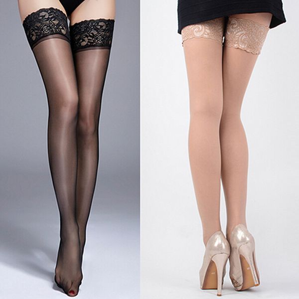 women's high stockings lace silicon strap anti-skid thigh nightclub medias de mujer female erotic, Black;white
women's high stockings lace silicon strap anti-skid thigh nightclub medias de mujer female erotic, Black;white