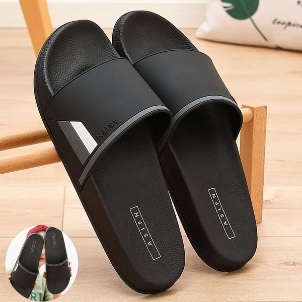 slippers summer women beach flip flops female non-slip men slides home indoor shoes soft big size, Black
slippers summer women beach flip flops female non-slip men slides home indoor shoes soft big size, Black