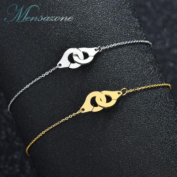 fashion stainless steel handcuff bracelet gold color simple chain for lovers drop link,, Black
fashion stainless steel handcuff bracelet gold color simple chain for lovers drop link,, Black