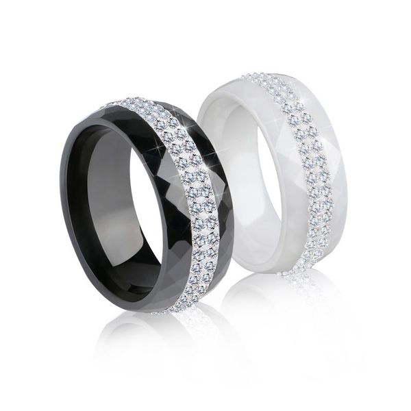 cluster rings high qulity women jewelry ring wholesale black and white simple style comly crystal ceramic for, Golden;silver
cluster rings high qulity women jewelry ring wholesale black and white simple style comly crystal ceramic for, Golden;silver