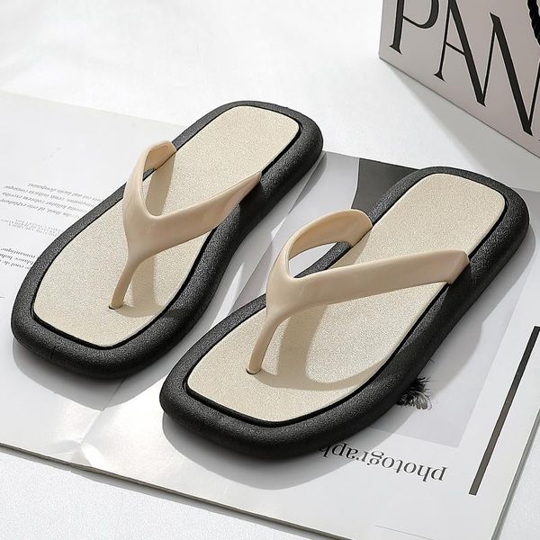 slippers women flip flops casual color patchwork ladies slip on flat shoes female fashion non slides beach sandals, Black
slippers women flip flops casual color patchwork ladies slip on flat shoes female fashion non slides beach sandals, Black